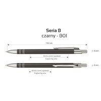 Długopis metalowy - seria B