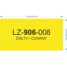 LZ-906-008 żółty/czarny 1220X610