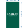 LZ-914-008 zielony/biały 305X610