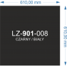 LZ-901-008 czarny/biały 610X610