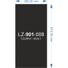 LZ-901-008 czarny/biały 305x610