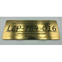 LZP-764-008 szczotkowany antyczny złoty/czarny