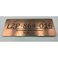 LZP-864-016 szczotkowany miedziany/czarny